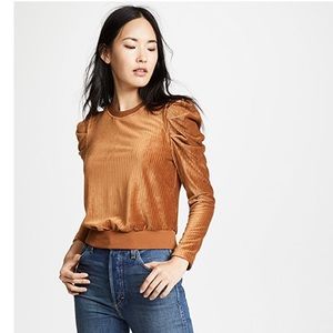 Moon River Velour Pullover M